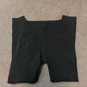 Lululemon wunder train heathered graphite grey